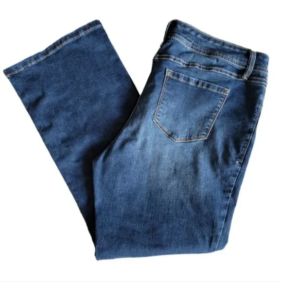 Torrid Luxe Slim Boot jeans size 18S - Picture 2 of 14